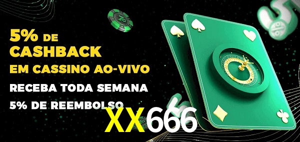 Promoções do cassino ao Vivo XX666